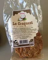 Mängden socker i Le craquant a la noix de coco