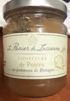 Mängden socker i Confitures de poires