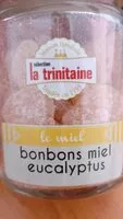 Mängden socker i Bonbons miel eucalyptus