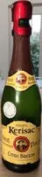 Mängden socker i Cidre breton brut réserve