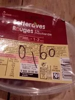 Mängden socker i Betteraves rouges à la moutarde