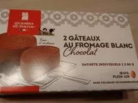 Mängden socker i Gâteaux au fromage blanc chocolat