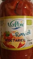 Mängden socker i Ravioli végétarien