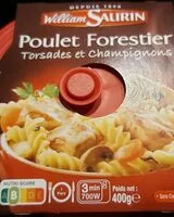 Mängden socker i Poulet Forestier Torsades et Champignons
