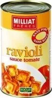 Mängden socker i Raviolis à La Vollaille Sauce Tomate