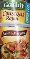 Mängden socker i Couscous Royal Poulet & Merguez