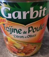 Mängden socker i 800G Tajine De Poulet Citron Et Olives Garbit