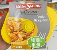 Mängden socker i Poulet basquaise Torsades et légumes
