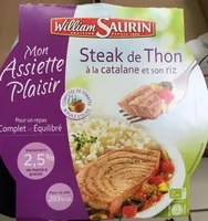Mängden socker i Mon Assiette Plaisir, Steak de Thon à la catalane et son riz (2,5 % MG)