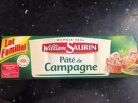 Mängden socker i Pâté de Campagne