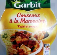 Mängden socker i Couscous à la Marocaine - Poulet et merguez