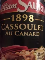 Mängden socker i Cassoulet au canard