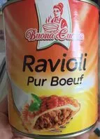 Mängden socker i Ravioli pur boeuf