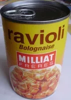 Mängden socker i Ravioli Bolognaise