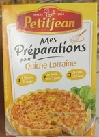 Mängden socker i Mes préparations pour quiche Lorraine