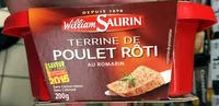 Mängden socker i Terrine de Poulet Rôti au Romarin