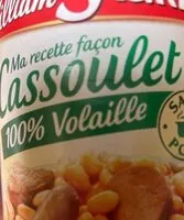 Mängden socker i Cassoulet 100 % volaille