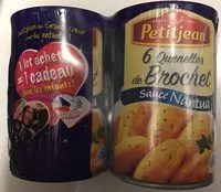 Mängden socker i 6 quenelles de brochet sauce nantua