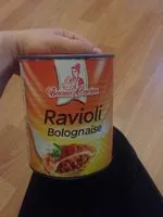 Mängden socker i Ravioli bolognaise