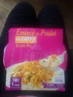 Mängden socker i Emincé De Poulet Au Curry Et Son Riz