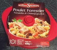 Mängden socker i Poulet forestier Torsades et champignons