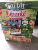 Mängden socker i Garbit taboule aux tomates fraiches