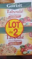 Mängden socker i Taboulé aux 5 légumes