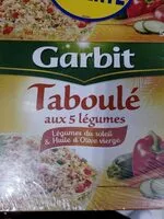 Mängden socker i Taboulé aux 5 légumes