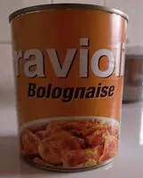 Mängden socker i ravioli bolognaise