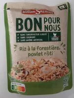 Mängden socker i Riz à la Forestière, poulet rôti
