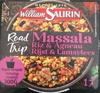 Mängden socker i Massala Riz & Agneau