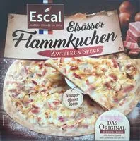 Mängden socker i Elsässer Flammkuchen Zwiebel & Speck