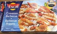 Mängden socker i Crevettes barbecue