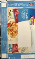 Mängden socker i Scampi à poêler