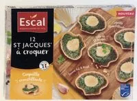 Mängden socker i 12 St-Jacques à croquer