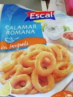 Mängden socker i Calamar romana