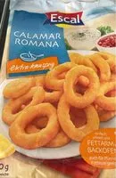Mängden socker i Calamar romana