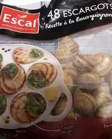Mängden socker i Escargots surgelés 269gr
