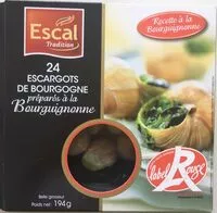 Mängden socker i Escargots de bourgogne