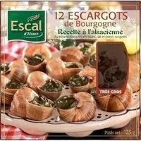 Mängden socker i 12 Escargots Plateau Belle Grosseur