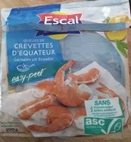 Mängden socker i Queues de crevettes d'équateur