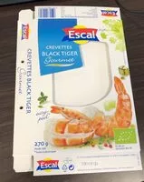 Mängden socker i Crevettes Black Tiger