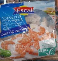 Mängden socker i Crevettes d'equateur