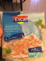 Mängden socker i Crevette d’equateur decortiquees crues