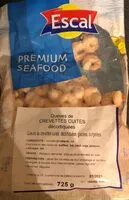 Mängden socker i Queues de crevettes cuites décortiquées