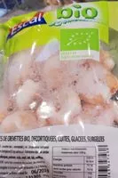 Mängden socker i Queues de crevettes cuites BIO 250G