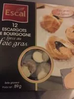 Mängden socker i Escargots foie gras figues