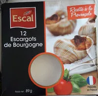 Mängden socker i 12 Escargots de Bourgogne