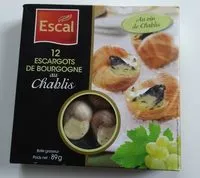 Mängden socker i 12 Escargots de Bourgogne au vin de chablis