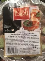 Mängden socker i Escargot Escal